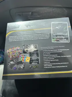 Pokemon TCG Mega Evolution—Pitch Black Elite Trainer Box 40 Cards Booster EN - Image 2