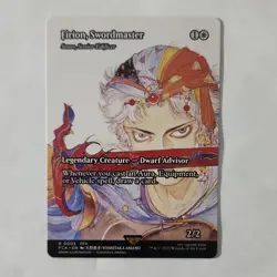 Firion, Swordmaster - Sram, Senior Edificer (Showcase) FFII MtG Reg - Image 1