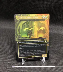TREEBEARD, ELDEST OF ENTS Doran, The Siege Tower BORDERLESS LOTR LTC 0517 MTG 🪾 - Image 1