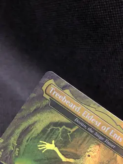 TREEBEARD, ELDEST OF ENTS Doran, The Siege Tower BORDERLESS LOTR LTC 0517 MTG 🪾 - Image 4