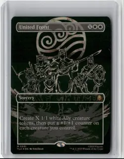 2025 MTG - Avatar: The Last Airbender: Borderless United Front Mythic Foil - Image 1