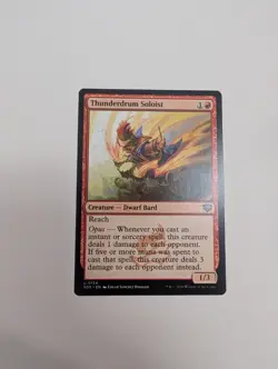 MTG - Thunderdrum Soloist - Secrets of Strixhaven NM/M Condition - Image 1