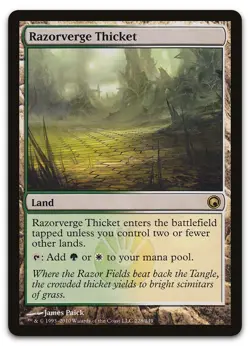 Razorverge Thicket #228 (LP) Scars of Mirrodin SOM Magic MTG - Image 1