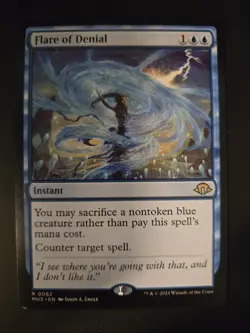 Flare of Denial Modern Horizons 3 MTG FREE SHIPPING - Image 1