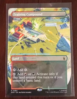 Training Compound (Borderless) Marvel Super Heroes Regular - Image 1