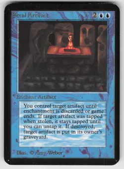 Steal Artifact Alpha Edition Uncommon MAGIC: THE GATHERING - Image 1