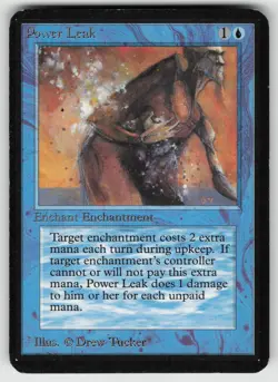 Power Leak Alpha Edition Common MAGIC: THE GATHERING - Image 1