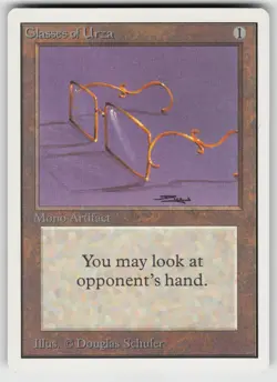 Glasses of Urza Unlimited Edition Uncommon MAGIC: THE GATHERING - Image 1