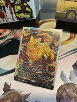 MTG Enduring Courage (Showcase) (Fracture Foil) - M 402 - Image 2