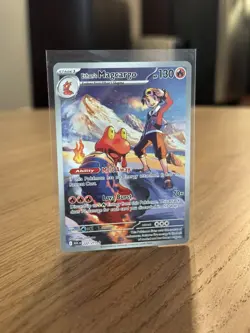 2026 Pokemon Ascended Heroes Ethan's Magcargo Illustration Rare #222/217 - Image 1