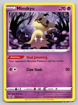 Mimikyu 081/189 Darkness Ablaze Pokemon NM Rare - Image 1