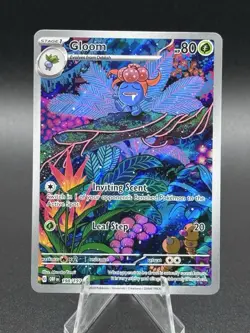Pokemon TCG Gloom 198/197 SV03: Obsidian Flames Illustration Rare Holo - Image 1