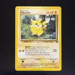 Pokemon TCG Pikachu Jungle 60/64 WOTC Unlimited 1999 Vintage MP - Image 1