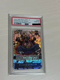 Marshall D Teach Manga Alt Art SR-SP PSA10 [OP09-093] One Piece Card Japanese - Image 1