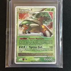 Pokemon TCG - Torterra LV.X Holo Rare Card Diamond & Pearl 122/130 NM - Image 1
