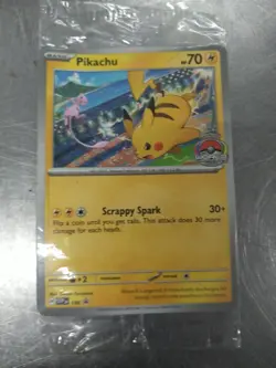 Pikachu Promo 2024 World Championships SVP EN 190 Pokemon Worlds SEALED PROMO - Image 1