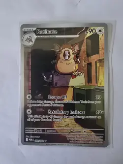 Pokemon TCG Raticate Illustration Rare Perfect Order 099/088 - Image 1