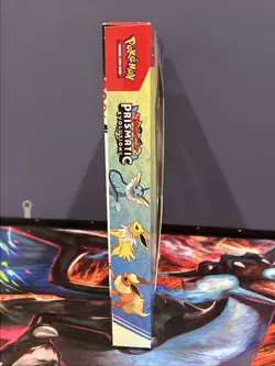 Pokemon TCG SV8.5 Prismatic Evolutions Poster Collection Box Factory Sealed - Image 4