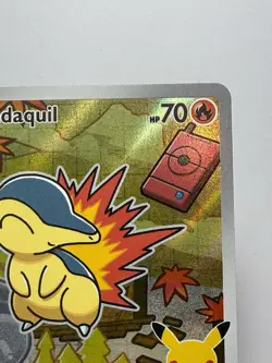 Pokemon Cyndaquil #047 MEP Black Star Promo Holo 30th Anniversary NM/Mint - Image 3