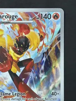 Armarouge 086/084 Illustration Rare Pokemon TCG Pitch Black English NM - Image 3