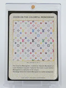 Louis Vuitton x Takashi Murakami Colorful Monogram Trading Card 014 Japan - Image 1