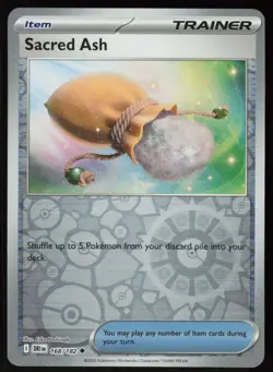 Sacred Ash 168/182 Uncommon Destined Rivals Pokemon Reverse Holo Near Mint - Image 1