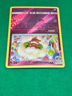 Pokemon Tcg Whimsicott 144/236 Unified Minds Reverse Holo - Image 3
