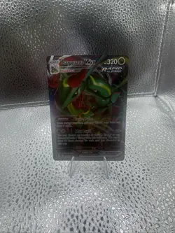 2021 Pokemon SWSH Evolving Skies Rayquaza VMAX #111/203 - Image 1