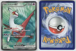 Latias ex 220/191 Ultra Rare Surging Sparks Pokemon Holo NM - Image 3