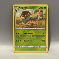 GOGOAT 36/214 REVERSE HOLO POKEMON LOST THUNDER NM UNCOMMON 2018 - Image 1