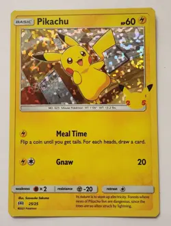 2021 McDonalds Pokemon 25th Anniversary Promo Holo Pikachu 25/25 TCG Near Mint - Image 1
