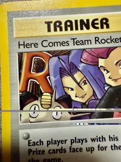 Pokemon Here Comes Team Rocket! 15/82 1st Edition Rare Team Rocket 2000 - Image 4