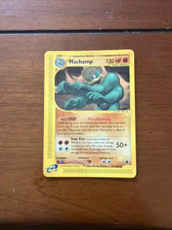Pokemon TCG Machamp Expedition 51/165 Regular Rare - Image 1