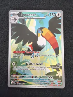 Toucannon 094/084 Illustration Rare Pitch Black Holo Pokemon TCG NM #LB2 - Image 1