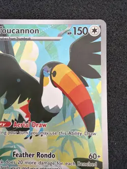Toucannon 094/084 Illustration Rare Pitch Black Holo Pokemon TCG NM #LB2 - Image 3