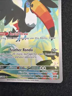Toucannon 094/084 Illustration Rare Pitch Black Holo Pokemon TCG NM #LB2 - Image 4