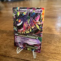 Pokemon TCG: XY Phantom Forces - Mega M Gengar EX 35/119 LP (READ DESCRIPTION) - Image 3