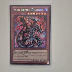 Konami Dark Armed Dragon LCKC-EN068 LCKC Secret Rare Foil Unlimited Ed - Image 1