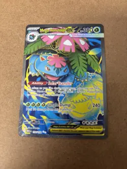 Mega Venusaur EX 155/132 Mega Evolution ENGLISH Pokemon TCG Card - Image 1