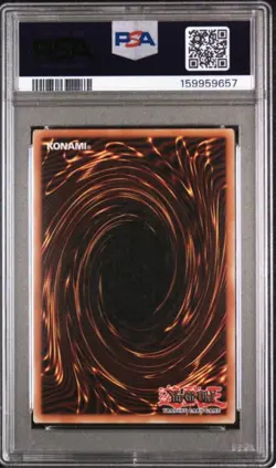 2004 YU-GI-OH! BLACK LUSTER SOLDIER - ENVOY OF THE BEGINNING IOC-025 PSA 8 - Image 2