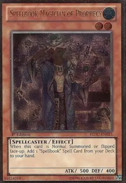 Spellbook Magician of Prophecy - REDU-EN015 - Ultimate Rare - Unlimited Edition - Image 1