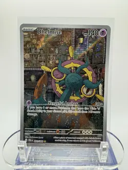 Pokemon Dhelmise 091/084 - ME05: Pitch Black - Holofoil - Near Mint - Image 1