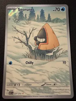 Snorunt 227/217 Ascended Heroes illustration Rare - Pokemon TCG - Pack Fresh NM - Image 1