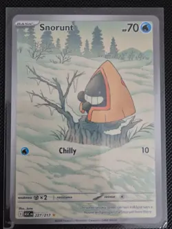 Pokemon TCG Snorunt Illustration Rare 227/217 Ascended Heroes NM - Image 1