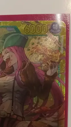 Bandai One Piece Jewelry Bonney OP07-118 6000 Power Character SR Alt Art Foil - Image 4