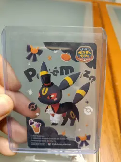 Carte Pokemon Clear Card Umbreon Mimikyu Gardevoir Promo Japanese Halloween Jap - Image 3