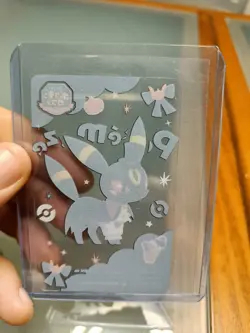 Carte Pokemon Clear Card Umbreon Mimikyu Gardevoir Promo Japanese Halloween Jap - Image 4