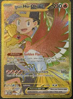 Ethan's Ho-Oh Ex 239/182 - Destined Rivals Hyper Rare - Pokemon Tcg - Near Mint - Image 1