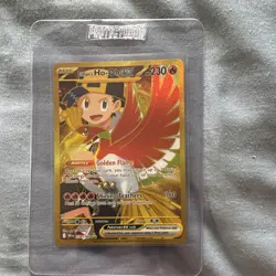 Pokemon TCG Destined Rivals Ethan's Ho-Oh ex 239/182 Hyper Rare Holo 230HP - Image 1