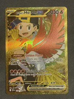 Pokemon TCG Ethan's Ho-Oh EX Destined Rivals 239/182 Hyper Rare Pack Fresh - Image 1